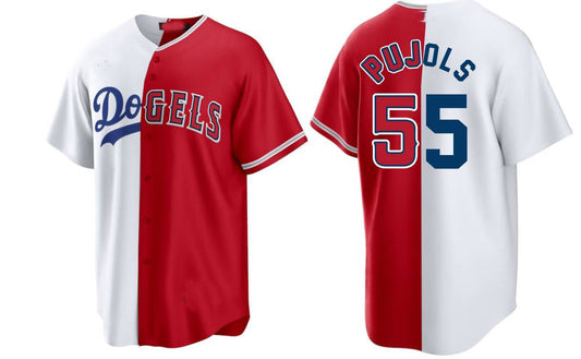 Baseball Jerseys Custom dodgers and the angels Jersey