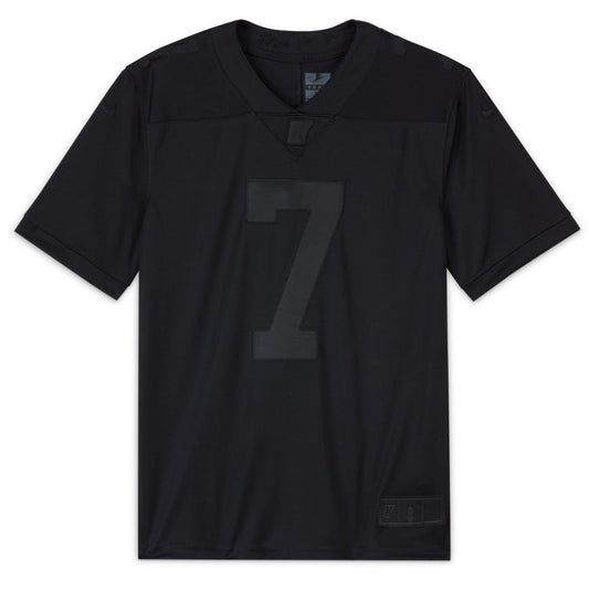 Men's New All Black #7 Colin Kaepernick Football Jerseys American Jersey