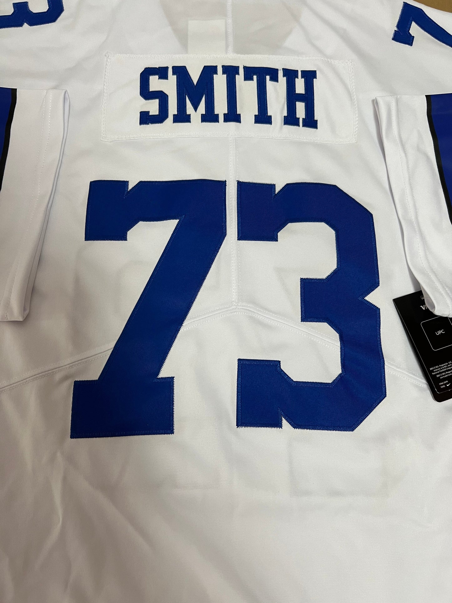 D.Cowboy New Number White #73 Tyler Smith Jerseys Football Jersey