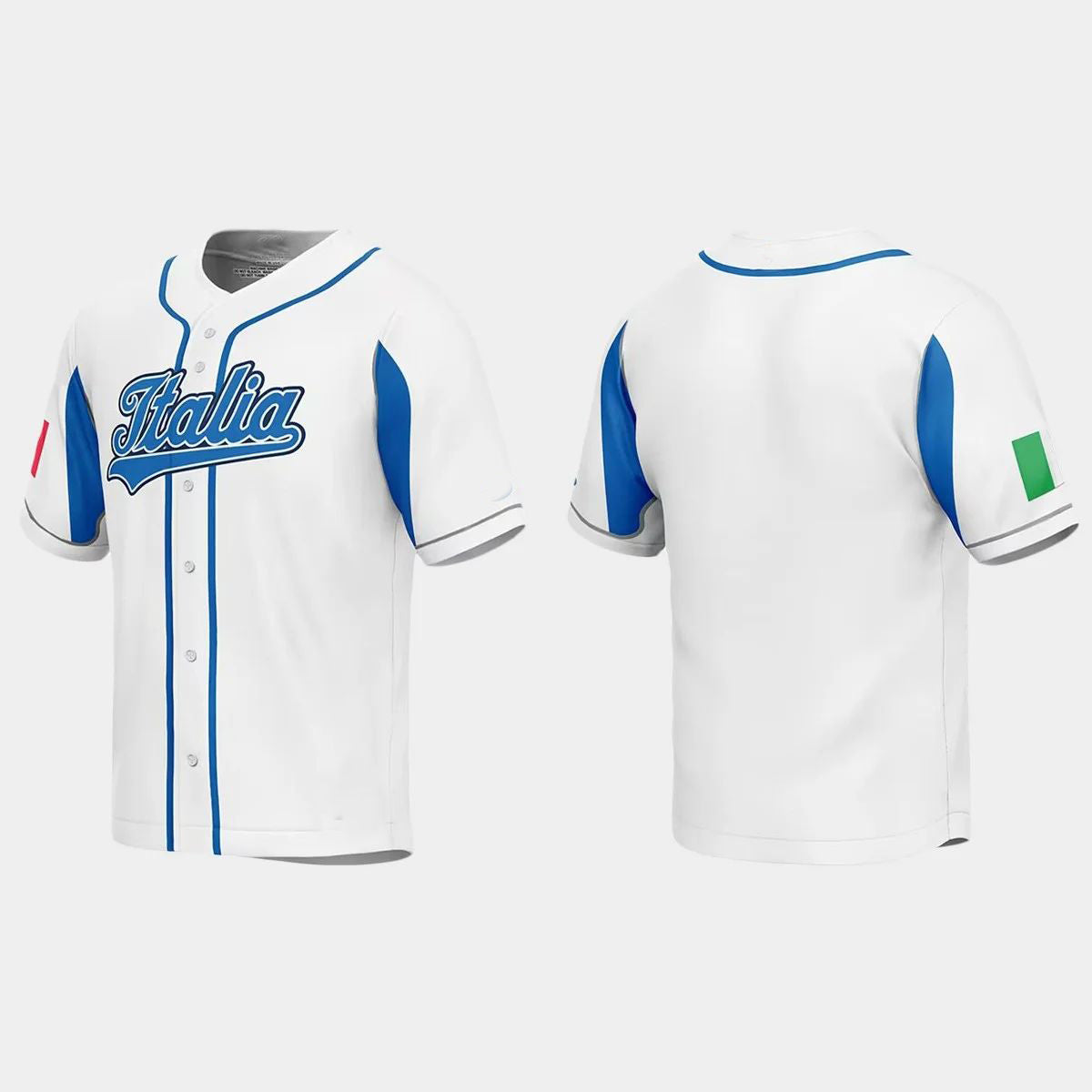 ITALY BASEBALL 2023 WORLD BASEBALL CLASSIC JERSEY ¡§C WHITE Stitches Baseball Jerseys
