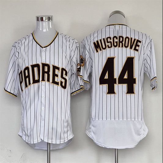 San Diego Padres #44 Joe Musgrove white Baseball Jerseys