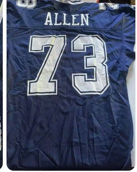 D.Cowboys #73 Larry Allen Vintage Navy Stitched American Football Jerseys