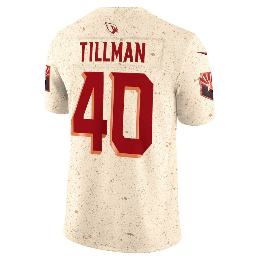 A.Cardinals #40 Pat Tillman 2025 Rivalries Collection Retired Player Limited Jersey-PUHICS - Natural Stitched American Football Jersey-PUHICSS