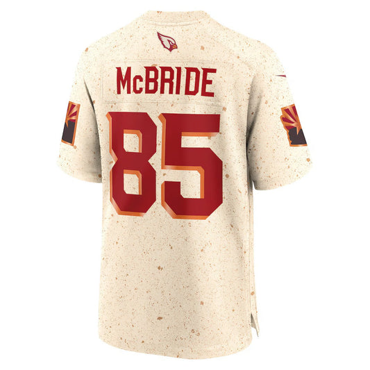 A.Cardinals #85 Trey McBride 2025 Rivalries Collection Game Jersey-PUHICS - Natural Stitched American Football Jersey-PUHICSS