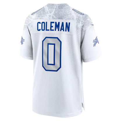 B.Bills #0 Keon Coleman 2025 Rivalries Collection Game Jersey-PUHICS - White Football Stitched American Jersey-PUHICSS