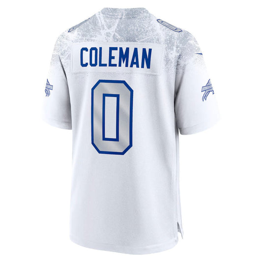 B.Bills #0 Keon Coleman 2025 Rivalries Collection Game Jersey-PUHICS - White Football Stitched American Jersey-PUHICSS