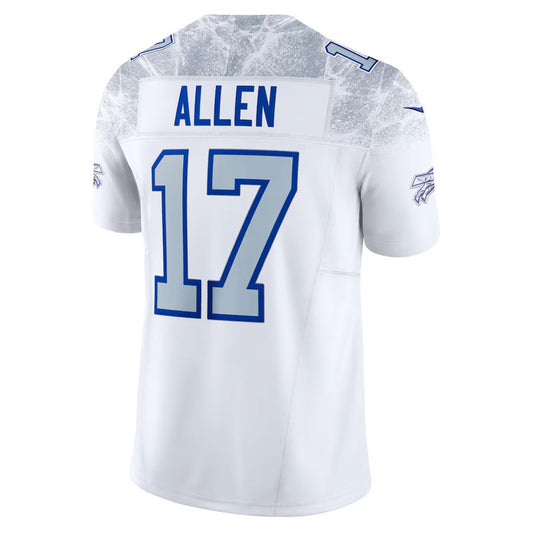 B.Bills #17 Josh Allen 2025 Rivalries Collection Limited Jersey-PUHICS - White Football Stitched American Jersey-PUHICSS