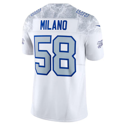 B.Bills #58 Matt Milano 2025 Rivalries Collection Limited Jersey-PUHICS - White Football Stitched American Jersey-PUHICSS