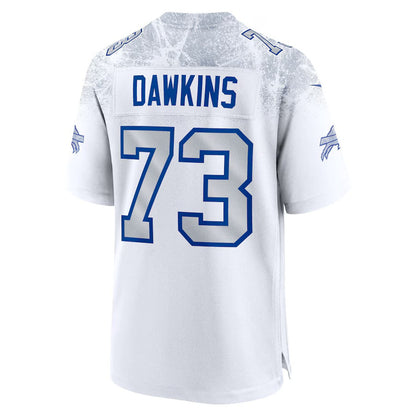 B.Bills #73 Dion Dawkins 2025 Rivalries Collection Game Jersey-PUHICS - White Football Stitched American Jersey-PUHICSS