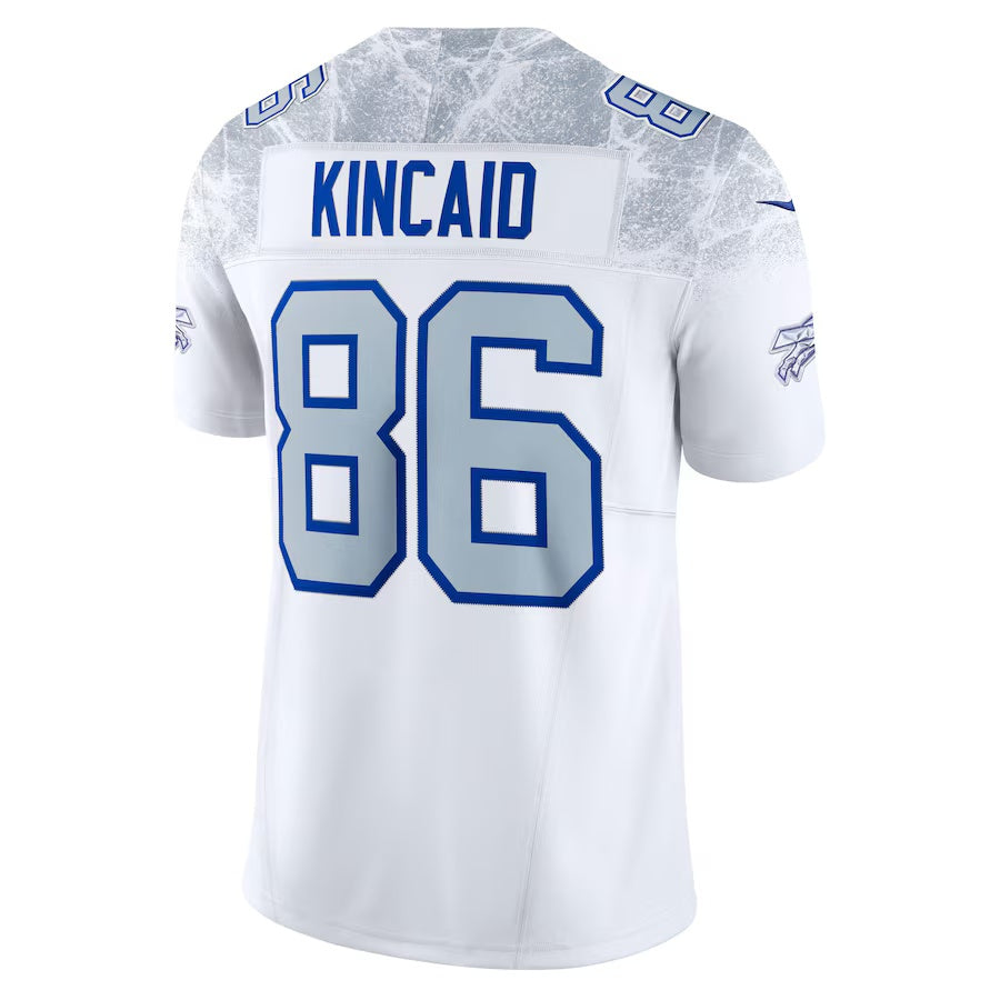 B.Bills #86 Dalton Kincaid 2025 Rivalries Collection Limited Jersey-PUHICS - White Football Stitched American Jersey-PUHICSS