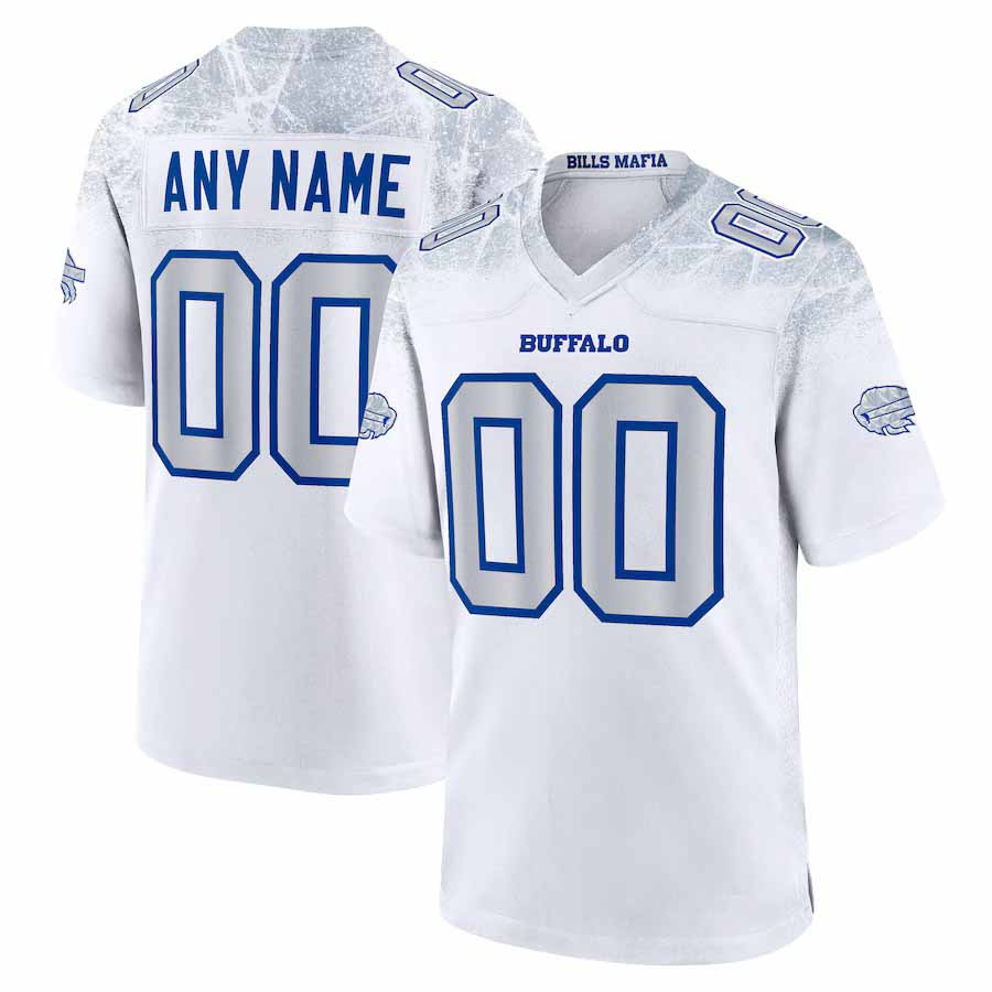 Custom B.Bills 2025 Rivalries Collection Game Jersey-PUHICS - White Football Stitched American Jersey-PUHICSS