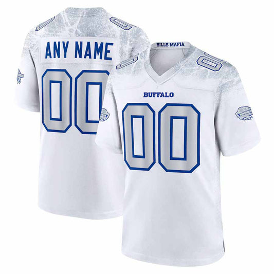 Custom B.Bills 2025 Rivalries Collection Game Jersey-PUHICS - White Football Stitched American Jersey-PUHICSS