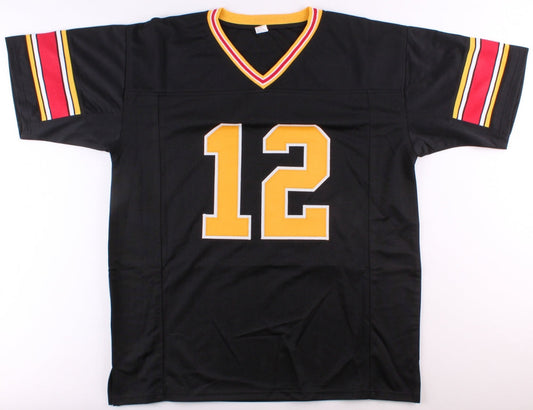 Grambling State Tigers #12 Doug Williams Black Gridiron Legends Football Jersey College Jerseys
