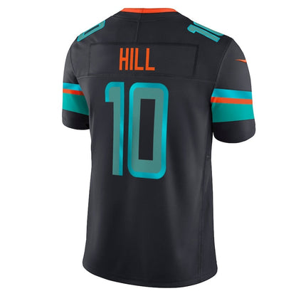 M.Dolphins #10 Tyreek Hill 2025 Rivalries Collection Limited Jersey-PUHICS - Pitch Blue Stitched American Football Jersey-PUHICSS