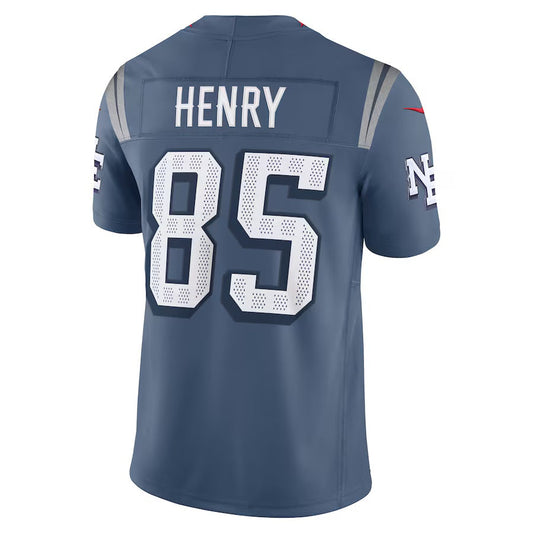 NE.Patriots #85 Hunter Henry 2025 Rivalries Collection Limited Jersey-PUHICS - Storm Blue Stitched American Football Jersey-PUHICSS