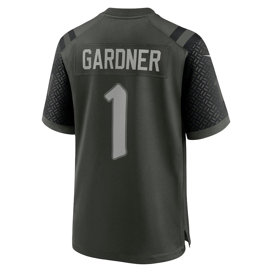NY.Jets #1 Ahmad Sauce Gardner 2025 Rivalries Collection Game Jersey-PUHICS - Gotham Green Stitched American Football Jersey-PUHICSS