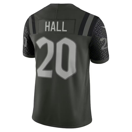 NY.Jets #20 Breece Hall 2025 Rivalries Collection Limited Jersey-PUHICS - Gotham Green Stitched American Football Jersey-PUHICSS