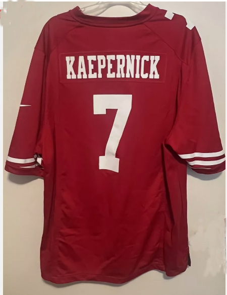 SF. 49ers #7 Collin Kaepernick  Limited Jersey - Scarlet American Football Jersey