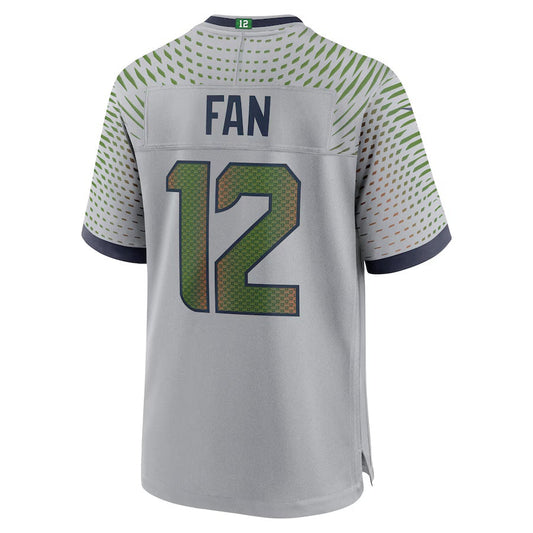S.Seahawks #12s 2025 Rivalries Collection Game Jersey-PUHICS - Wolf Gray Stitched American Football Jersey-PUHICSS