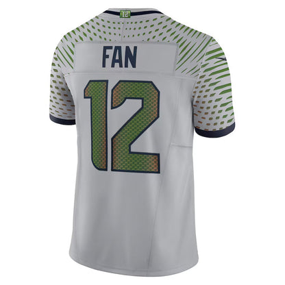 S.Seahawks #12s 2025 Rivalries Collection Limited Jersey-PUHICS - Wolf Gray Stitched American Football Jersey-PUHICSS