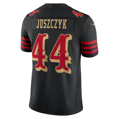 SF.49ers #44 Kyle Juszczyk 2025 Rivalries Collection Limited Jersey-PUHICS - Black Stitched American Football Jersey-PUHICSS