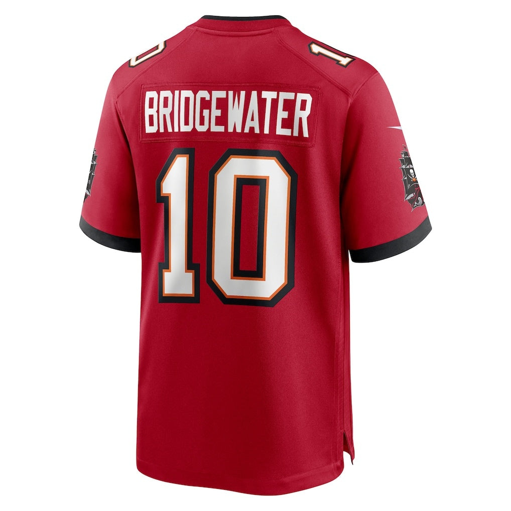 TB.Buccaneers #10 Teddy Bridgewater Red Team Game American Football Jerseys
